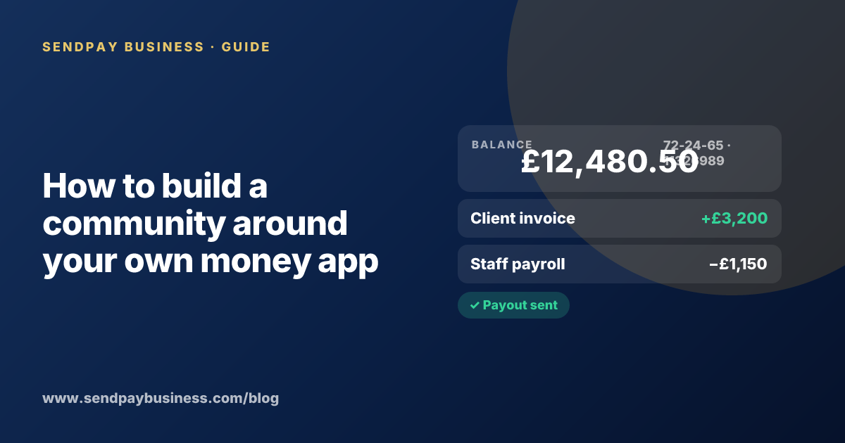 A founder planning the launch of their own money app