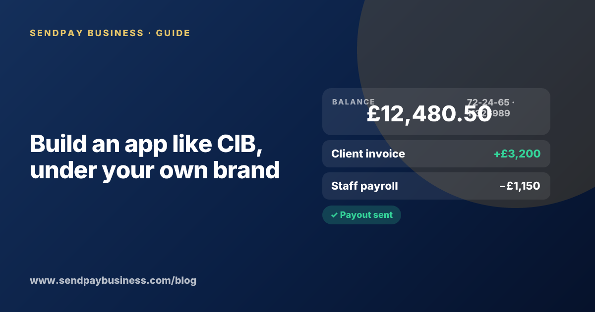 A founder planning a digital account app with a branded card like CIB