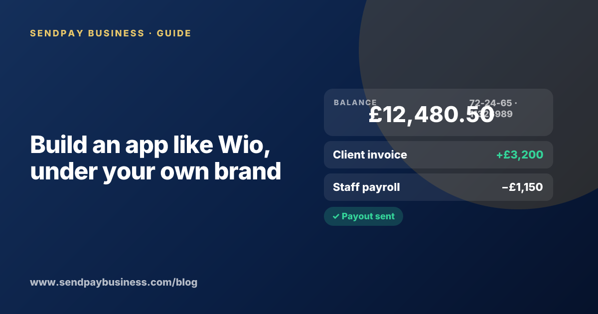 A founder planning a digital account app with a branded card like Wio