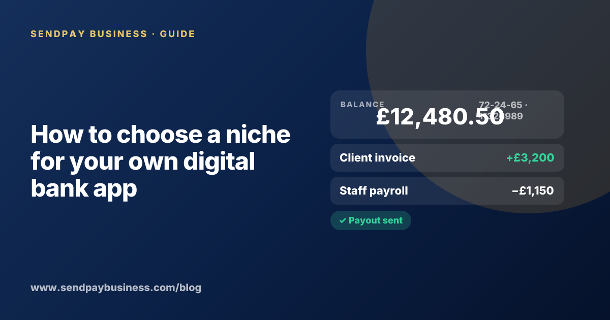 A founder planning the launch of their own money app