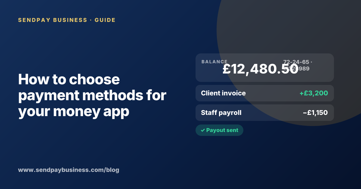 A founder planning the launch of their own money app