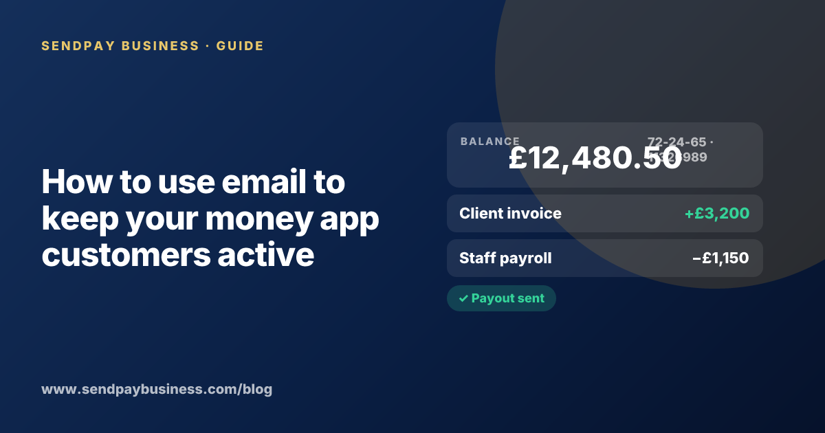A founder planning the launch of their own money app