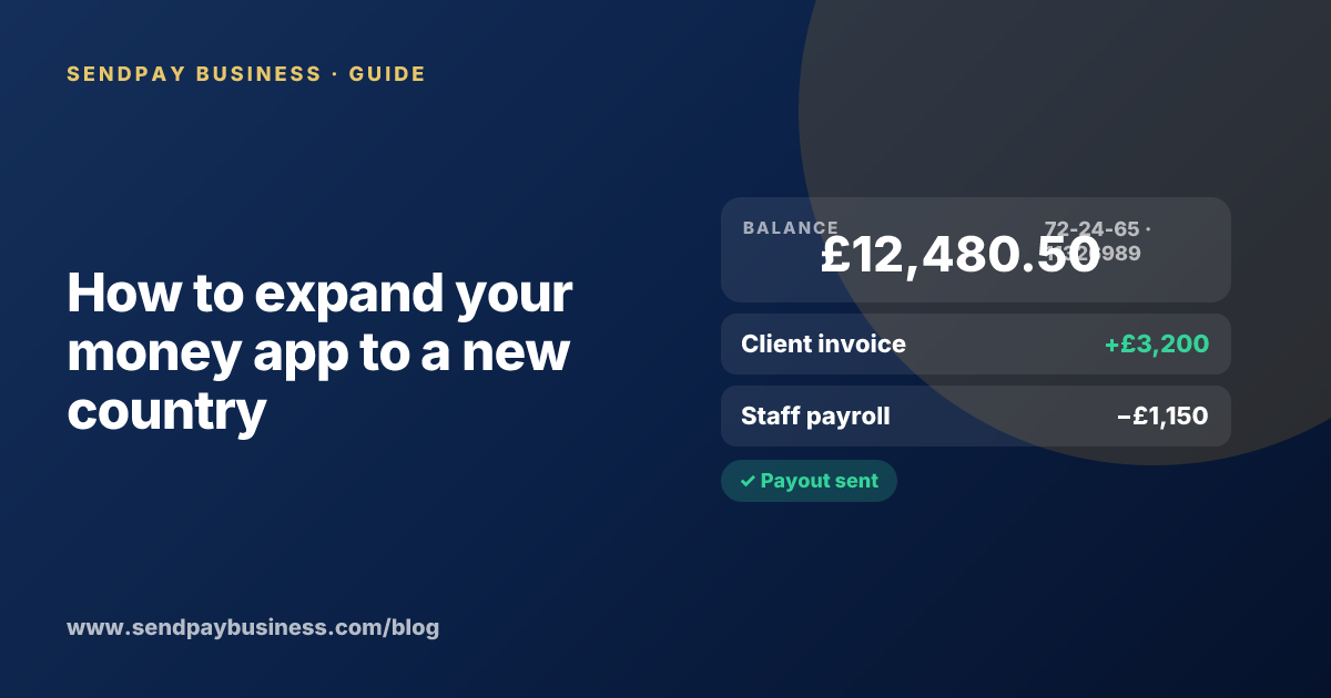 A founder planning the launch of their own money app