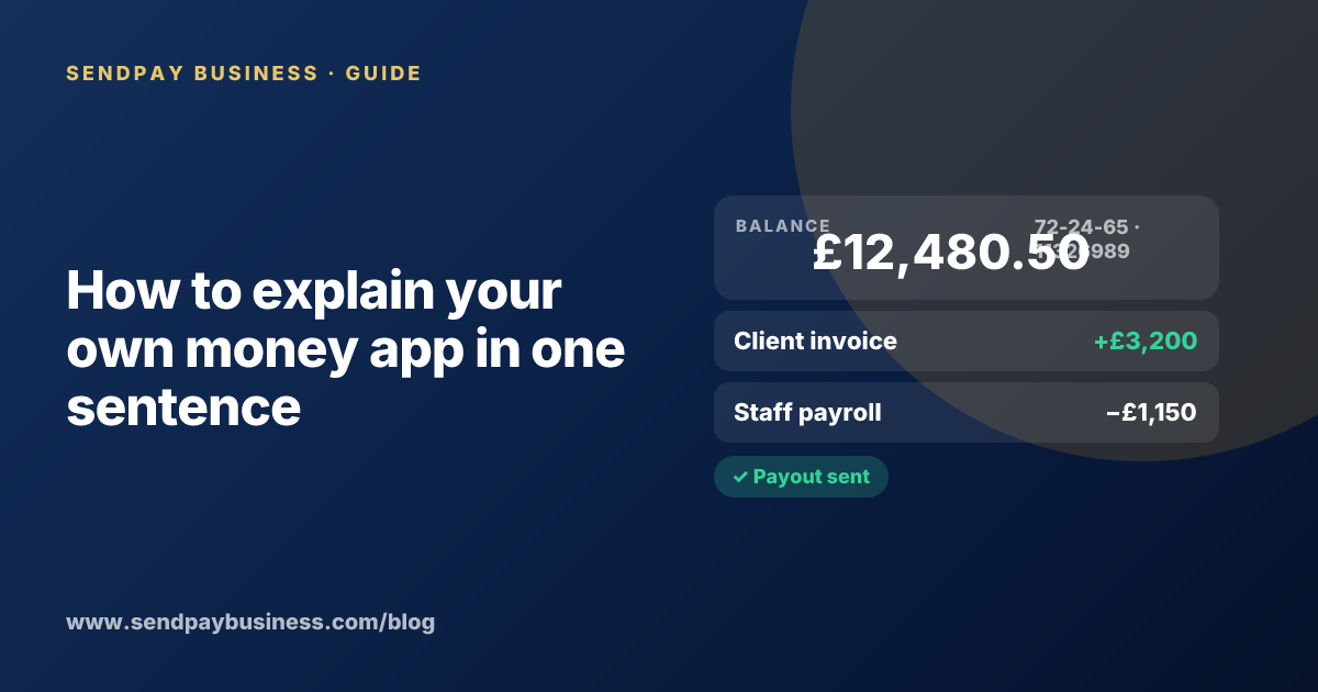A founder planning the launch of their own money app