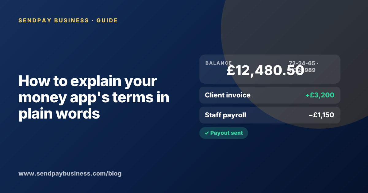 A founder planning the launch of their own money app