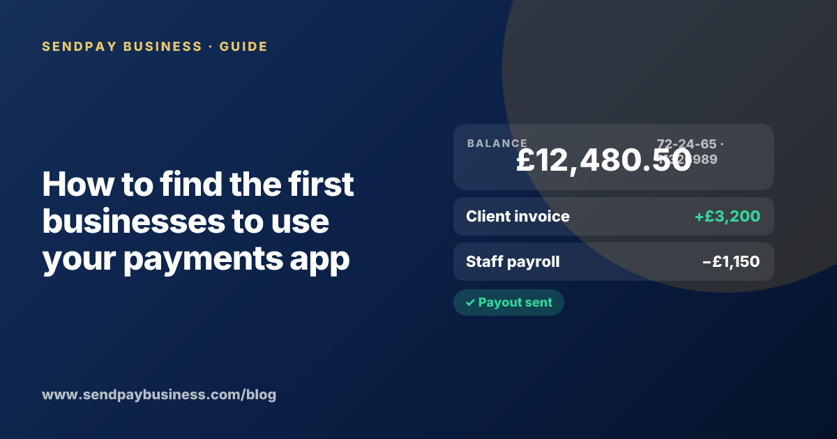 A founder planning the launch of their own money app