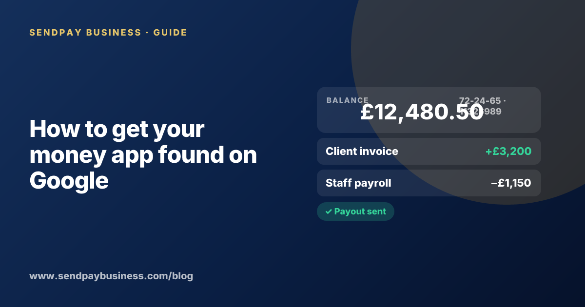 A founder planning the launch of their own money app