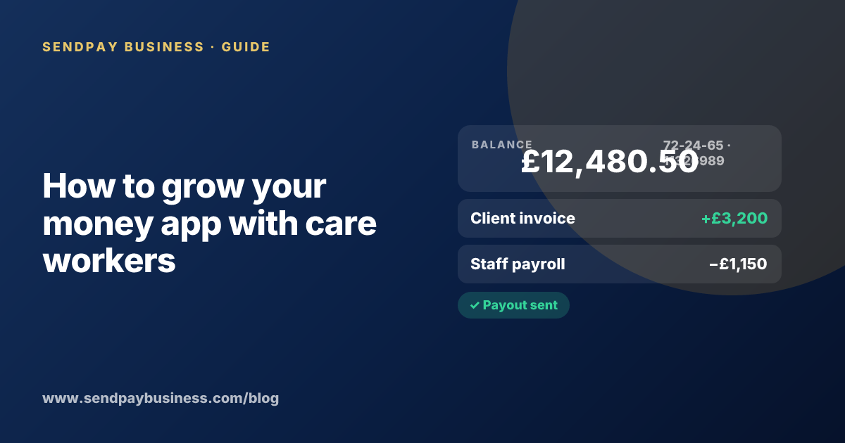 A founder planning the launch of their own money app