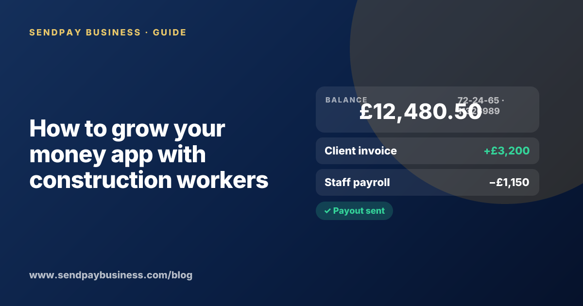 A founder planning the launch of their own money app