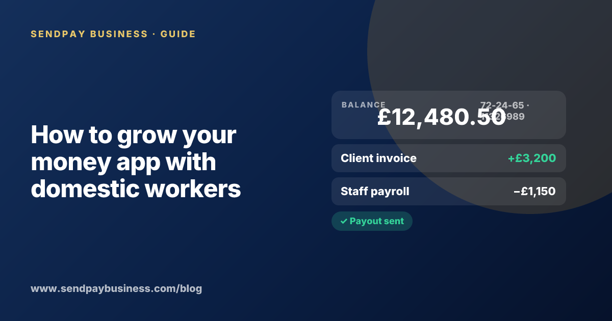 A founder planning the launch of their own money app