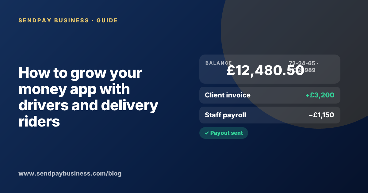 A founder planning the launch of their own money app