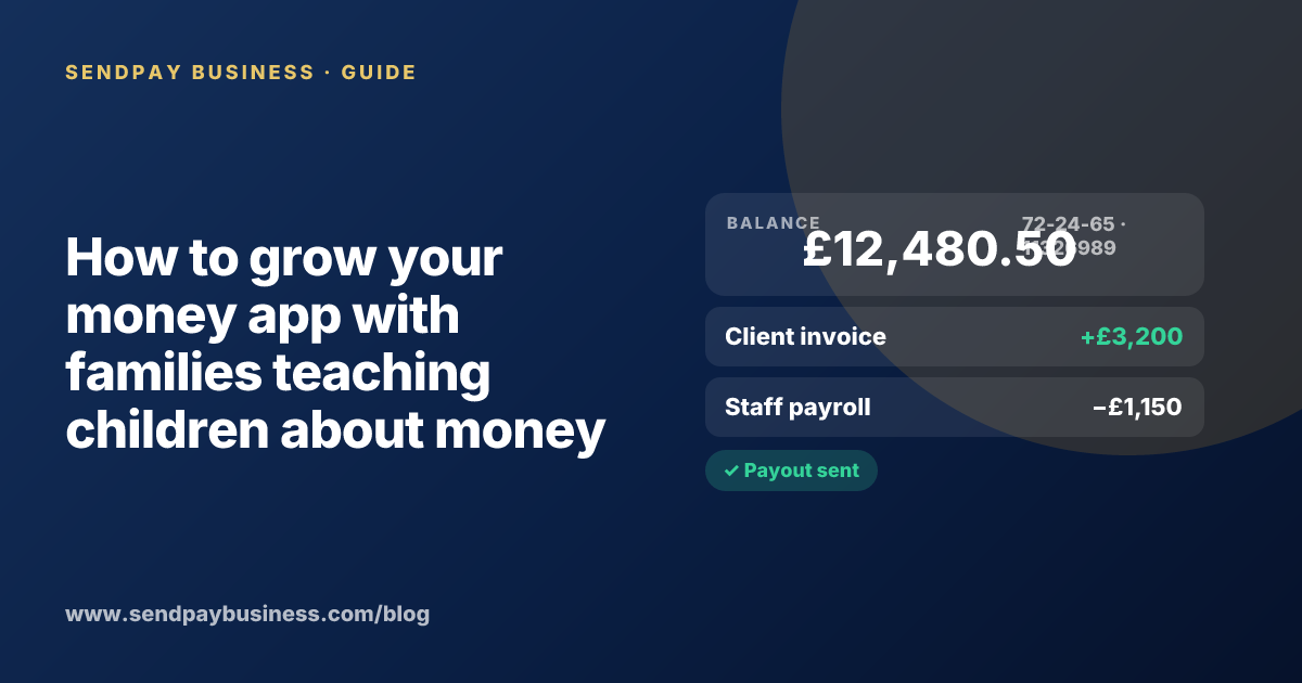 A founder planning the launch of their own money app