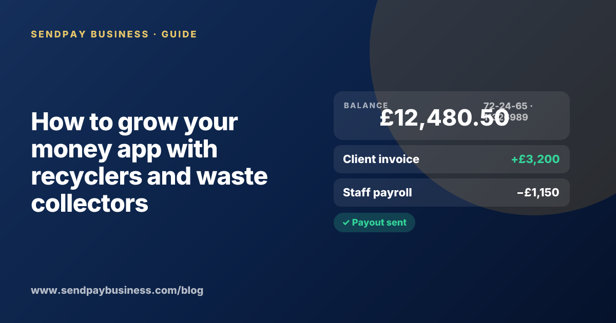 A founder planning the launch of their own money app