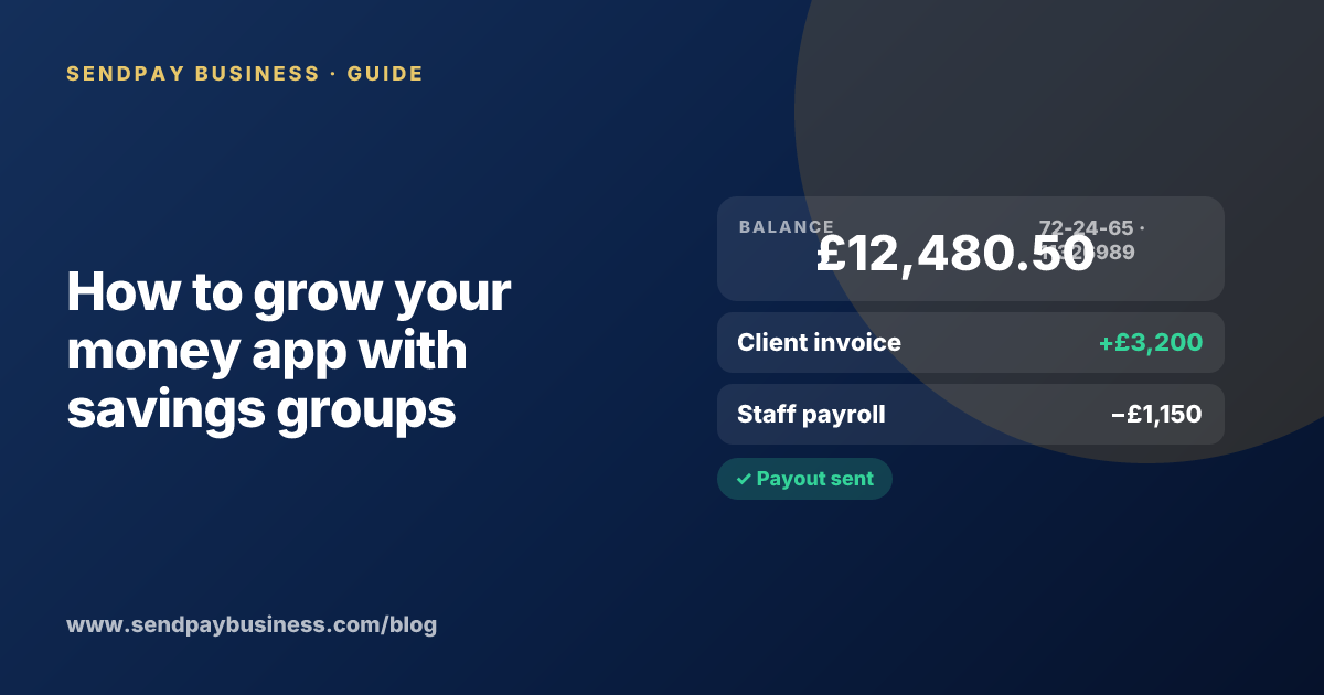 A founder planning the launch of their own money app