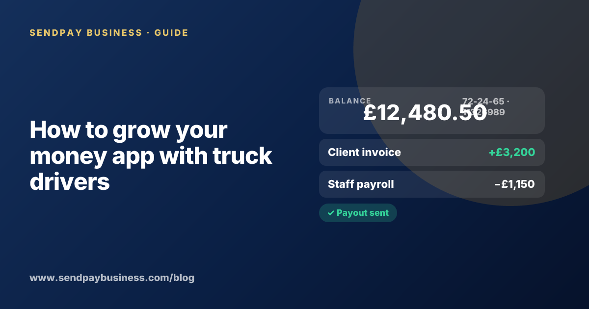 A founder planning the launch of their own money app