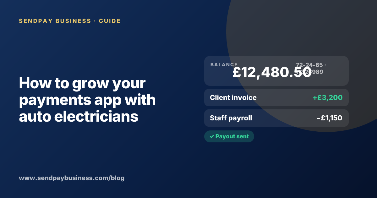 A founder planning the launch of their own money app