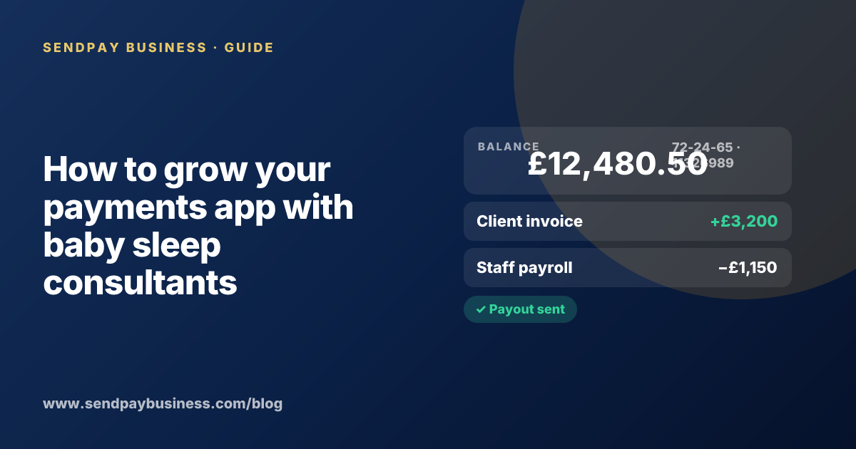A founder planning the launch of their own money app