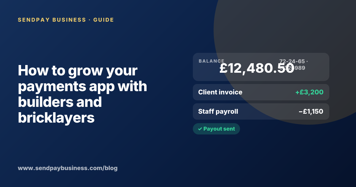 A founder planning the launch of their own money app