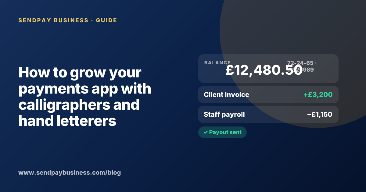 A founder planning the launch of their own money app