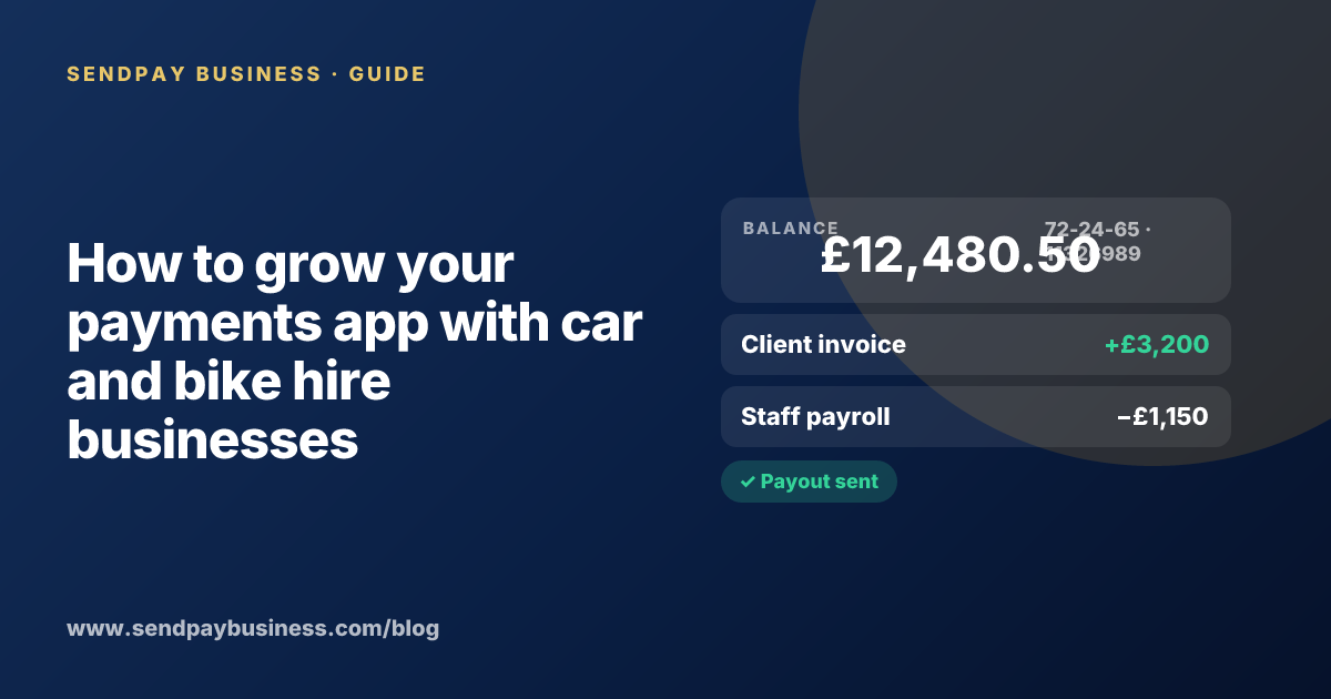 A founder planning the launch of their own money app