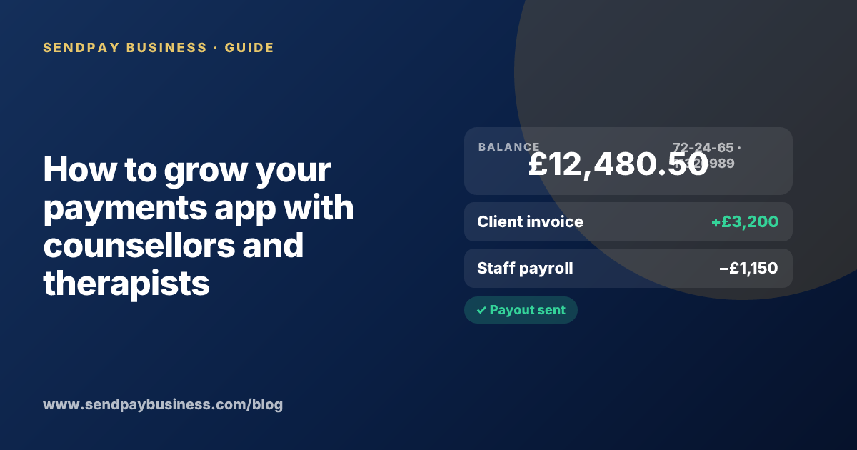 A founder planning the launch of their own money app