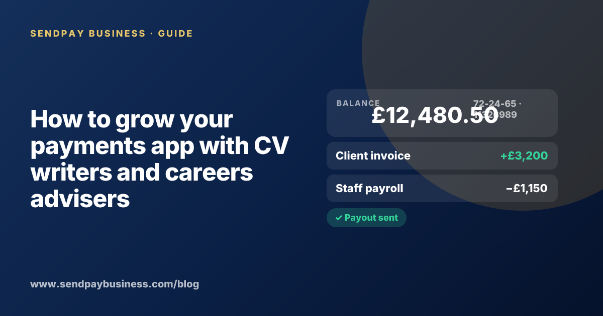 A founder planning the launch of their own money app