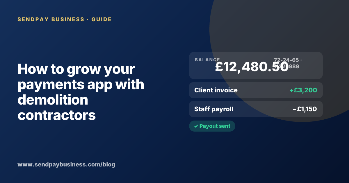 A founder planning the launch of their own money app