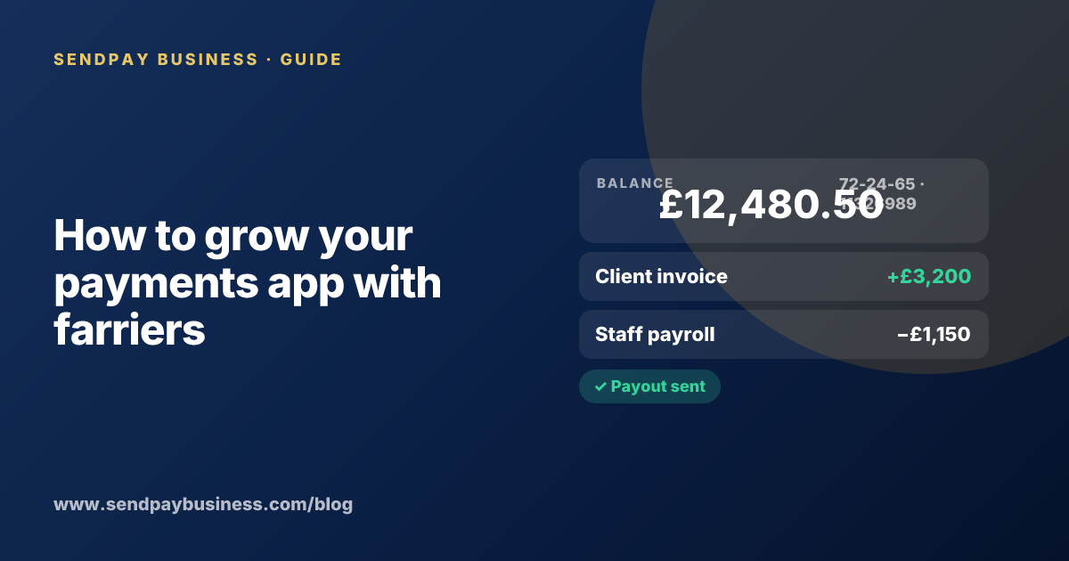 A founder planning the launch of their own money app