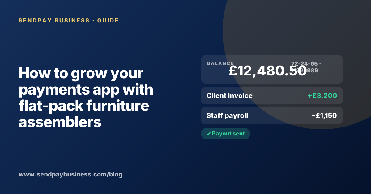 A founder planning the launch of their own money app