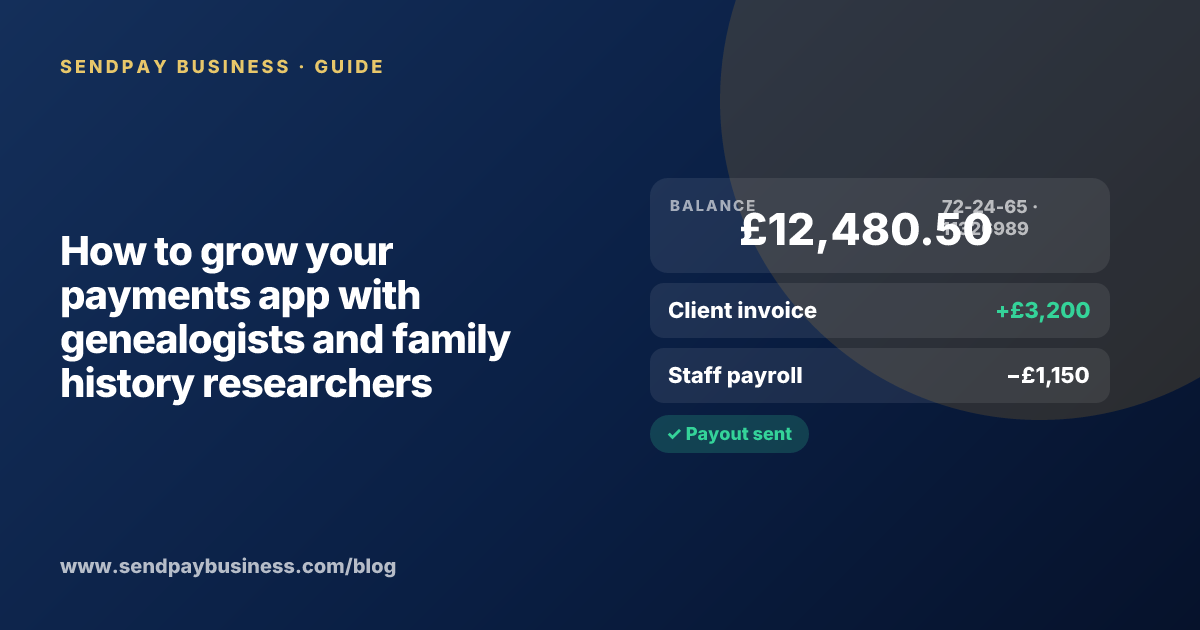 A founder planning the launch of their own money app