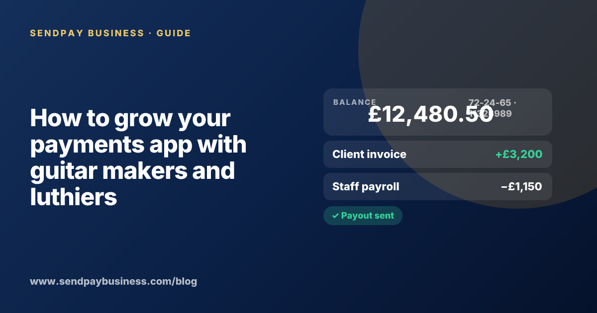 A founder planning the launch of their own money app