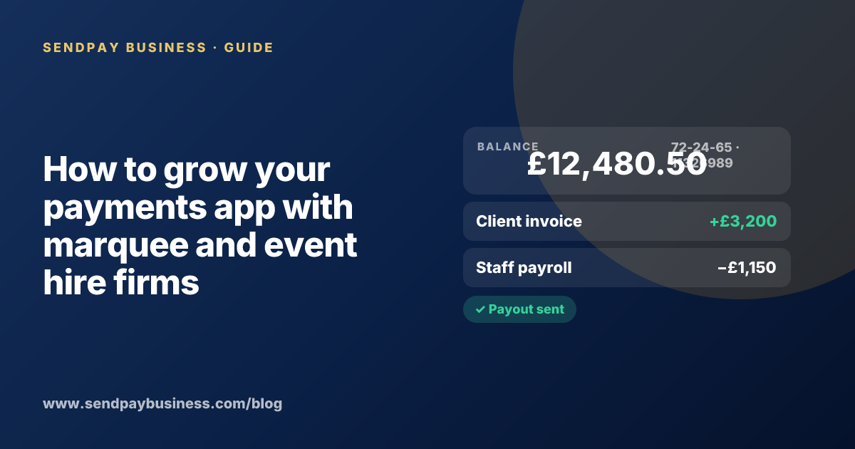 A founder planning the launch of their own money app