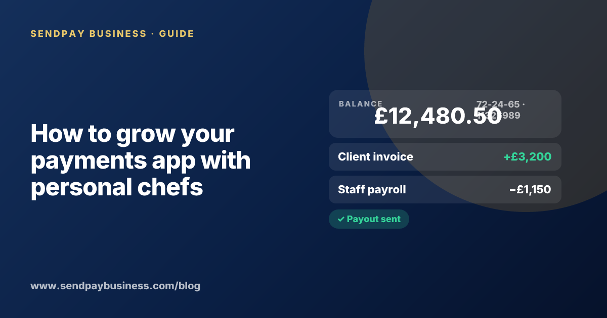 A founder planning the launch of their own money app