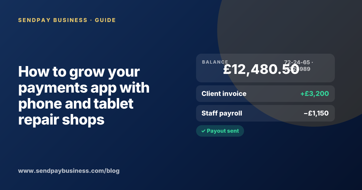 A founder planning the launch of their own money app
