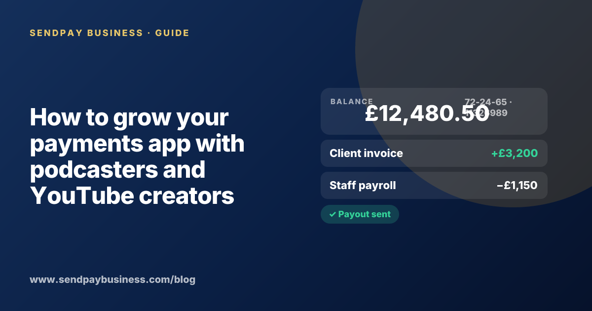 A founder planning the launch of their own money app