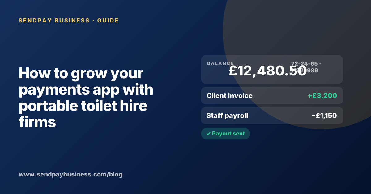 A founder planning the launch of their own money app