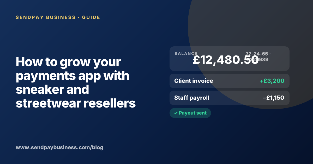 A founder planning the launch of their own money app