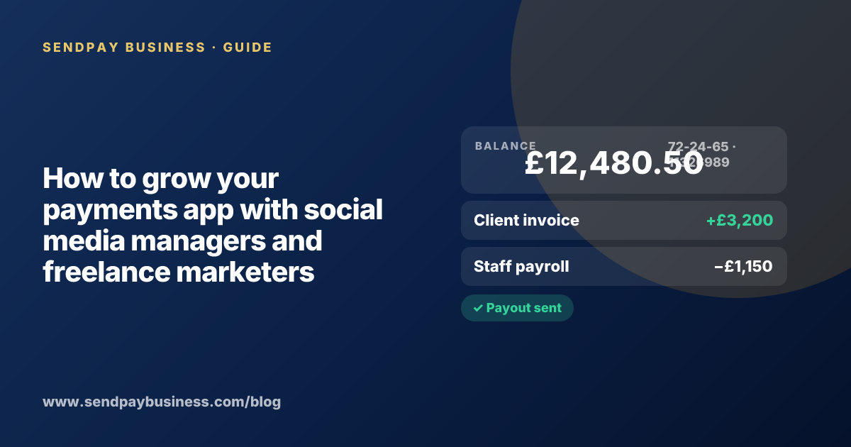 A founder planning the launch of their own money app