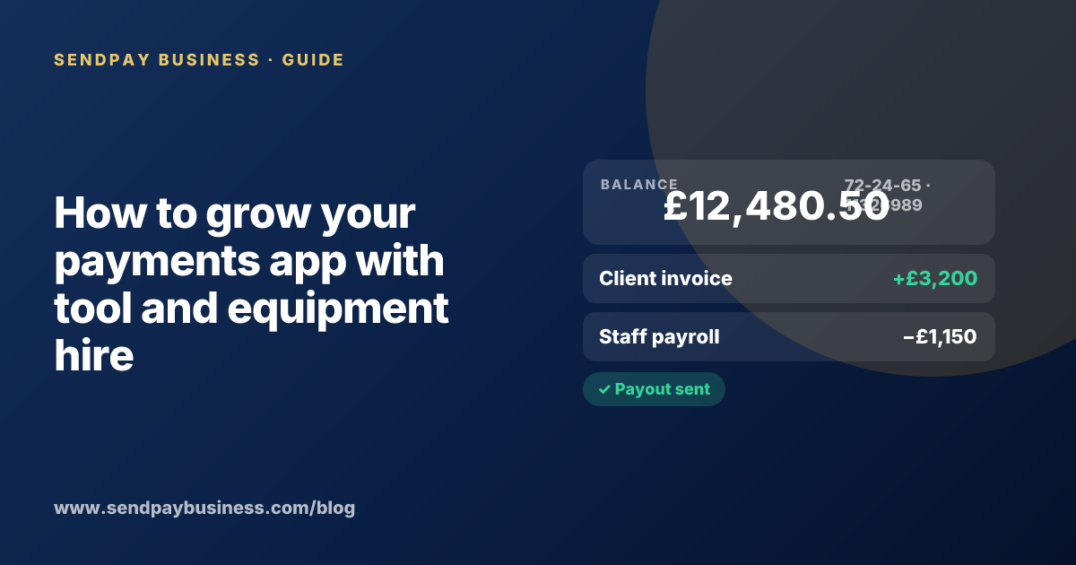 A founder planning the launch of their own money app