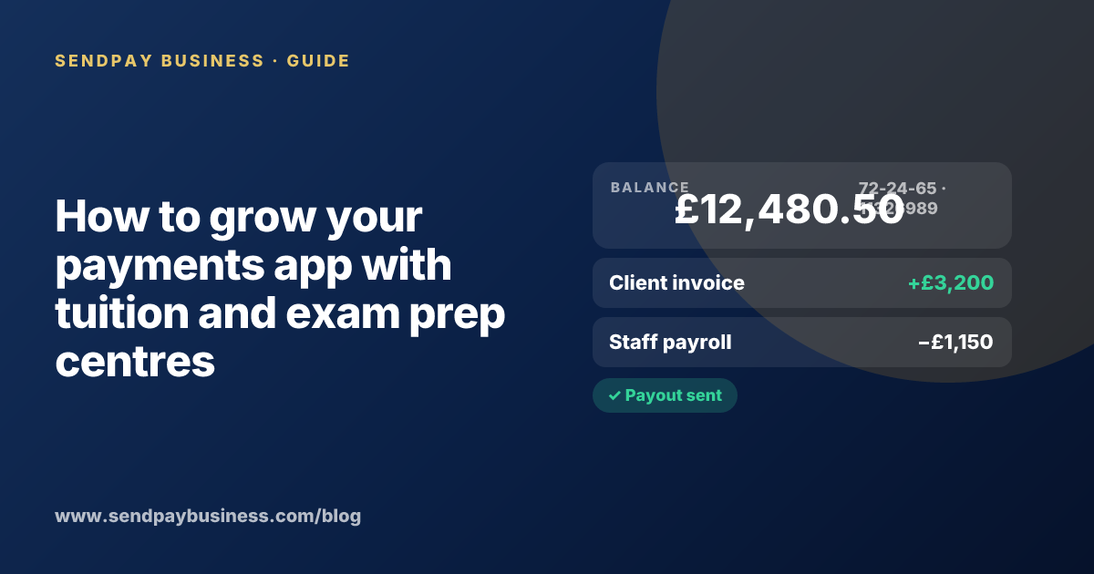 A founder planning the launch of their own money app