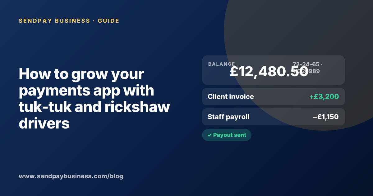 A founder planning the launch of their own money app