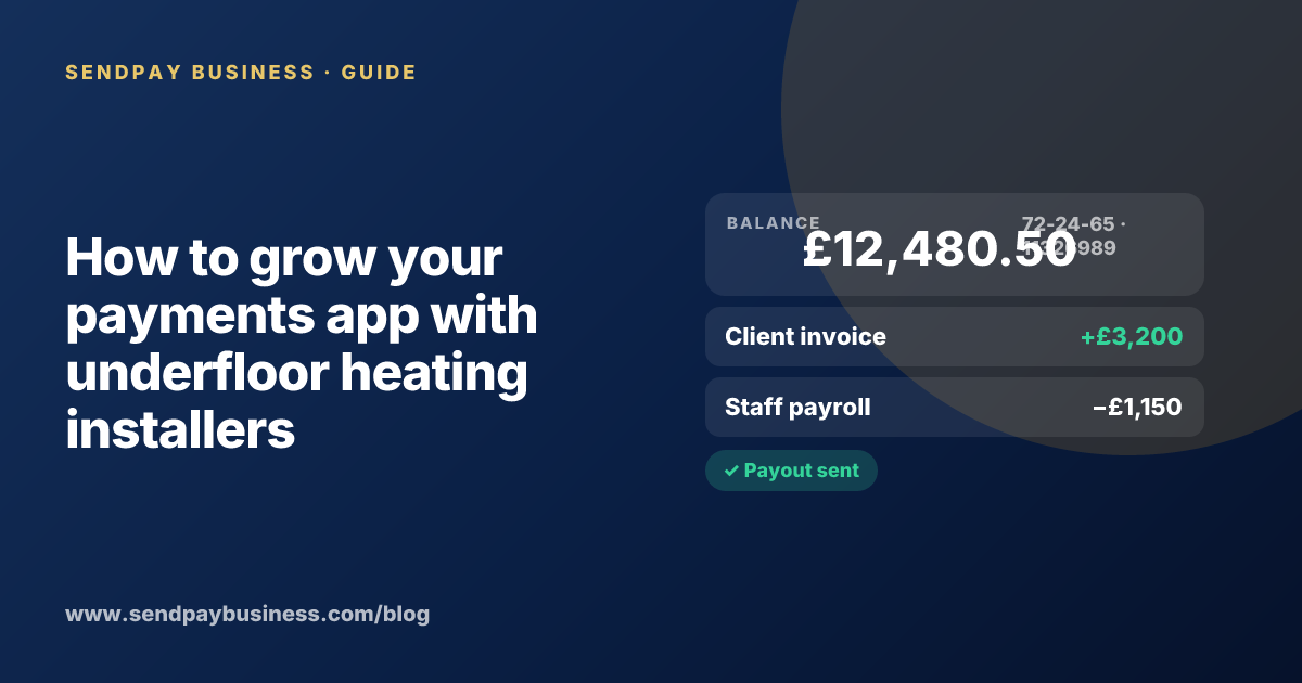 A founder planning the launch of their own money app