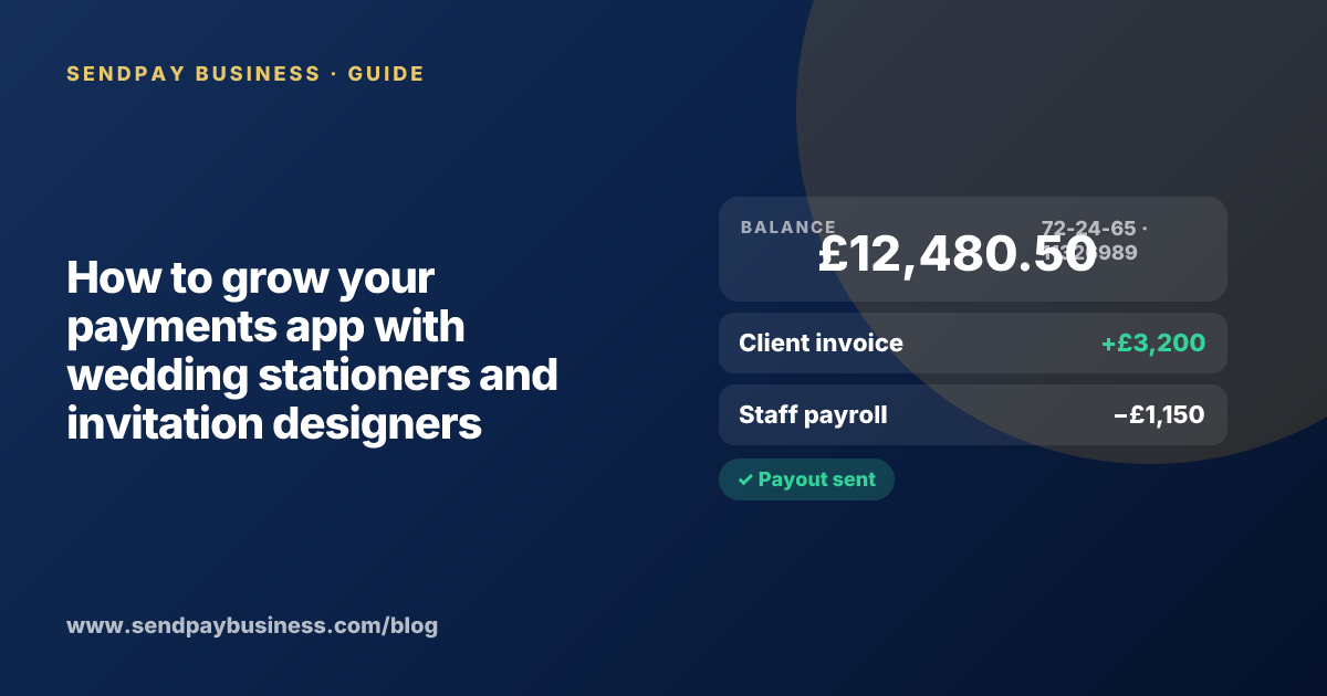 A founder planning the launch of their own money app