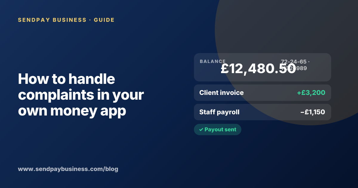 A founder planning the launch of their own money app