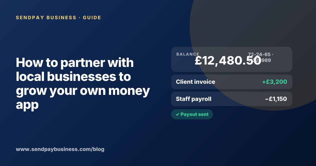 A founder planning the launch of their own money app