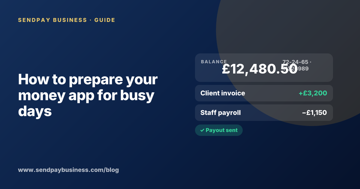 A founder planning the launch of their own money app