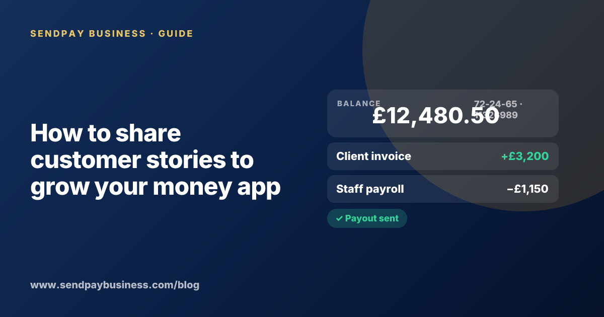 A founder planning the launch of their own money app