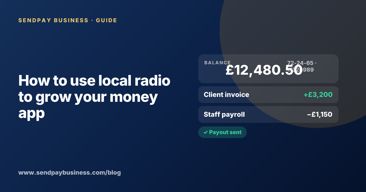 A founder planning the launch of their own money app