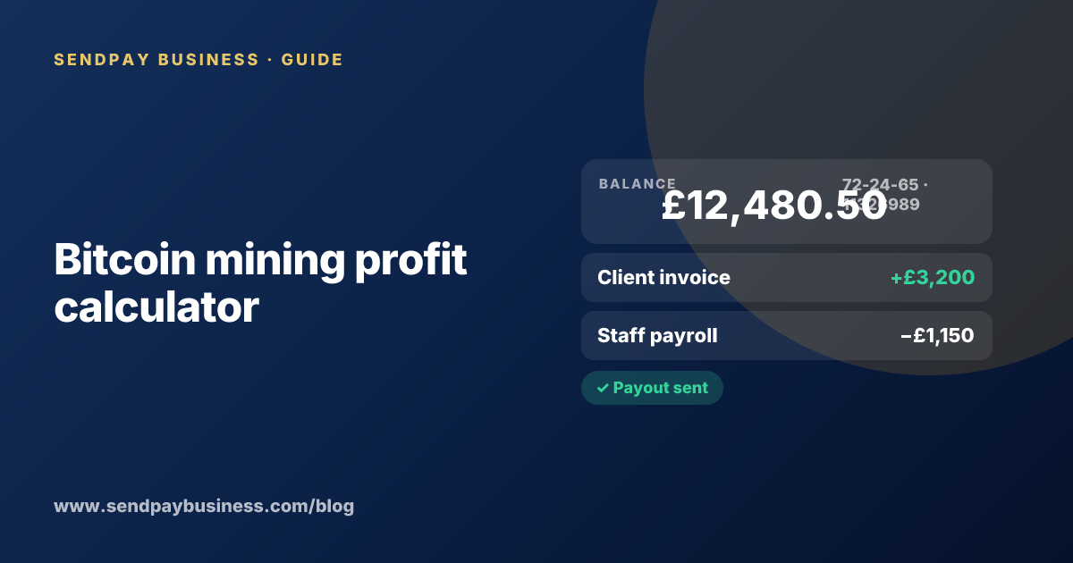 Bitcoin mining profit calculator