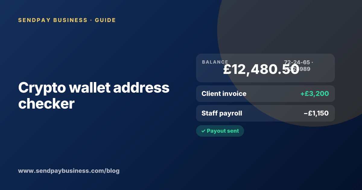 Crypto wallet address checker